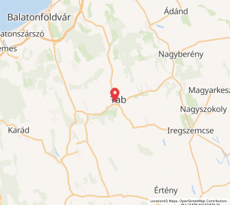 Map of Tab, Somogy