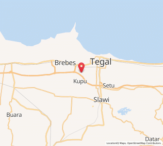 Map of Dukuhturi, Central Java