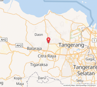 Map of Pasarkemis, West Java
