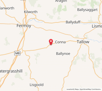 Map of Aghern, MunsterMunster