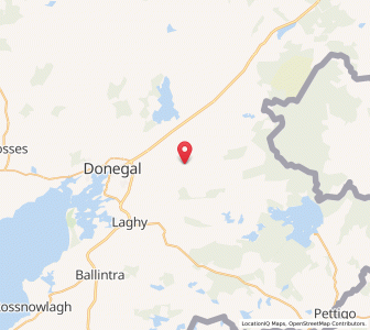 Map of Aghlem Bridge, UlsterUlster