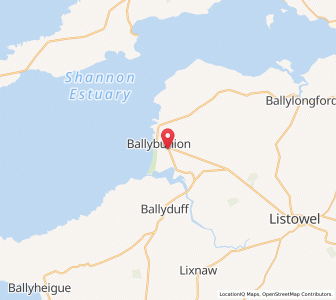 Map of Ahafona, MunsterMunster