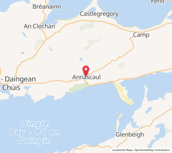 Map of Anascaul, MunsterMunster