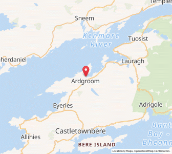 Map of Ardgroom, MunsterMunster