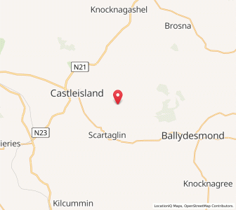 Map of Arnagragh, MunsterMunster