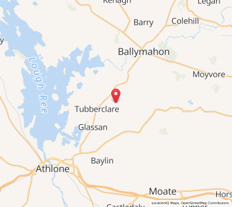 Map of Auburn, LeinsterLeinster