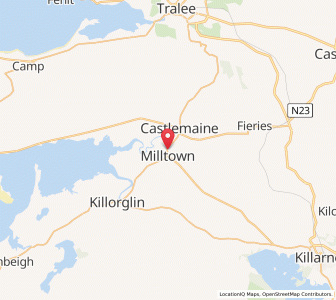 Map of Baile an Mhuilinn, MunsterMunster