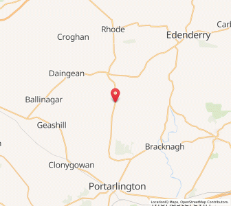 Map of Ballaghassaan, LeinsterLeinster