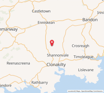 Map of Ballinascarty, MunsterMunster