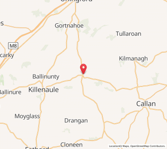 Map of Ballingarry Bridge, MunsterMunster