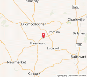 Map of Ballinla, MunsterMunster