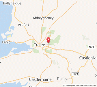 Map of Ballinorig, MunsterMunster