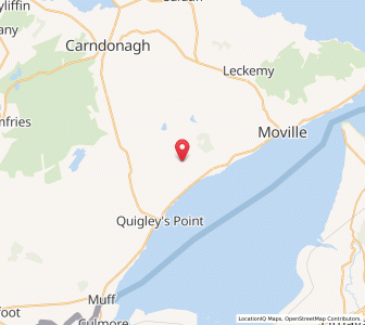 Map of Ballyargus, UlsterUlster