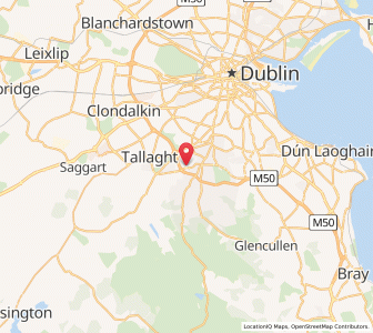 Map of Ballyboden, LeinsterLeinster