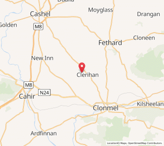 Map of Ballyclerahan, MunsterMunster