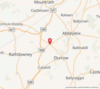 Map of Ballycolla, LeinsterLeinster