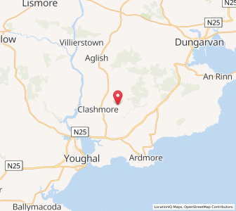 Map of Ballycurrane, MunsterMunster