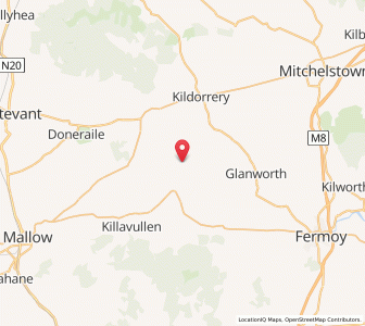 Map of Ballydoyle, MunsterMunster