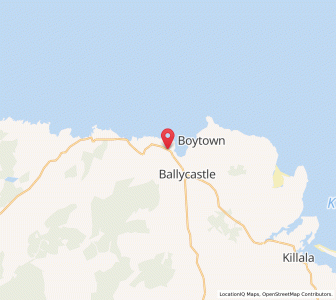 Map of Ballyfanoher, ConnaughtConnaught