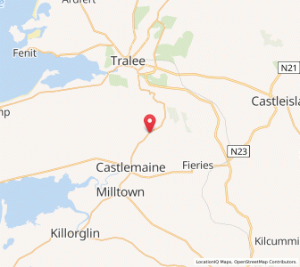 Map of Ballygamboore Upper, MunsterMunster