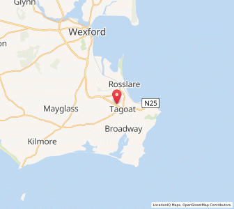 Map of Ballygarvey, LeinsterLeinster