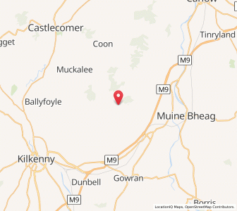 Map of Ballygorteen, LeinsterLeinster