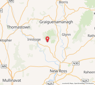 Map of Ballygub, LeinsterLeinster