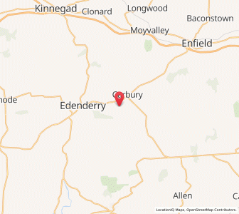 Map of Ballyhagan, LeinsterLeinster