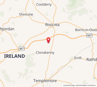 Map of Ballyheny, MunsterMunster