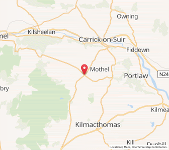 Map of Ballyhest Cross Roads, MunsterMunster