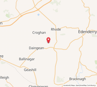 Map of Ballyhugh, LeinsterLeinster