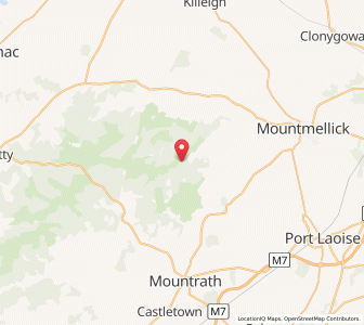 Map of Ballyhunpahane, LeinsterLeinster