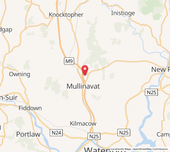 Map of Ballylusky, LeinsterLeinster