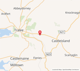 Map of Ballymacelligott, MunsterMunster