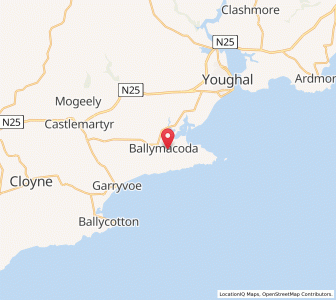 Map of Ballymacoda, MunsterMunster