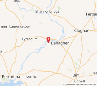 Map of Ballymacoolaghan, LeinsterLeinster
