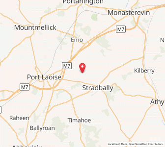 Map of Ballymaddock, LeinsterLeinster