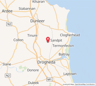 Map of Ballymakenny, LeinsterLeinster