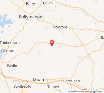 Map of Ballymore, LeinsterLeinster