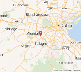 Map of Ballymount, Leinster