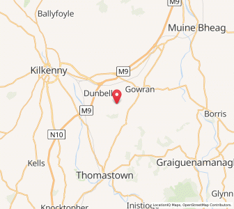Map of Ballynaboley Cross Roads, LeinsterLeinster