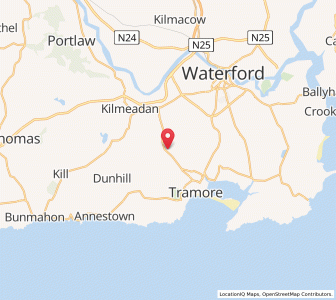 Map of Ballynaclogh Cross Roads, MunsterMunster