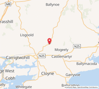 Map of Ballynacole, MunsterMunster