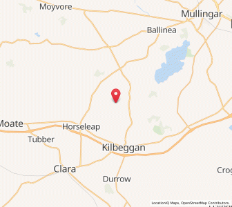 Map of Ballynacoska, LeinsterLeinster