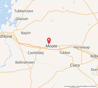 Map of Ballynagarbry, LeinsterLeinster