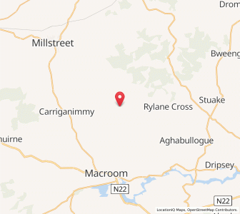 Map of Ballynagree, MunsterMunster