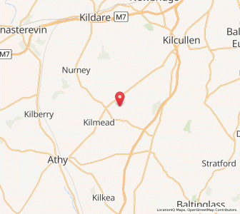 Map of Ballynagussaun, LeinsterLeinster