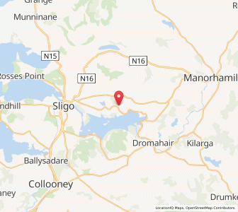 Map of Ballynamona, ConnaughtConnaught