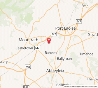 Map of Ballynamuddagh, LeinsterLeinster