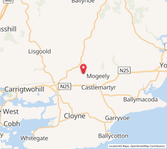Map of Ballynascarty, MunsterMunster